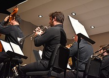Anthony Limoncelli is a featured soloist during the Key Chorale's performance.