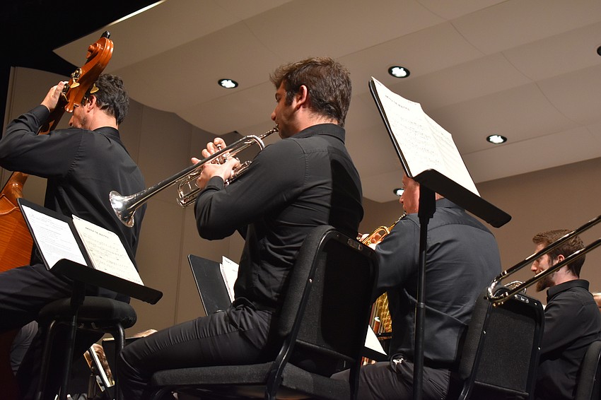 Anthony Limoncelli is a featured soloist during the Key Chorale's performance.