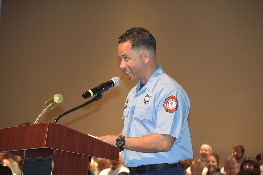 Reyes jokingly thanked the 