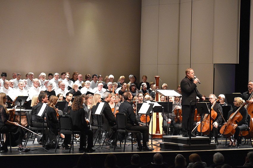 The Key Chorale honored the local heroes.