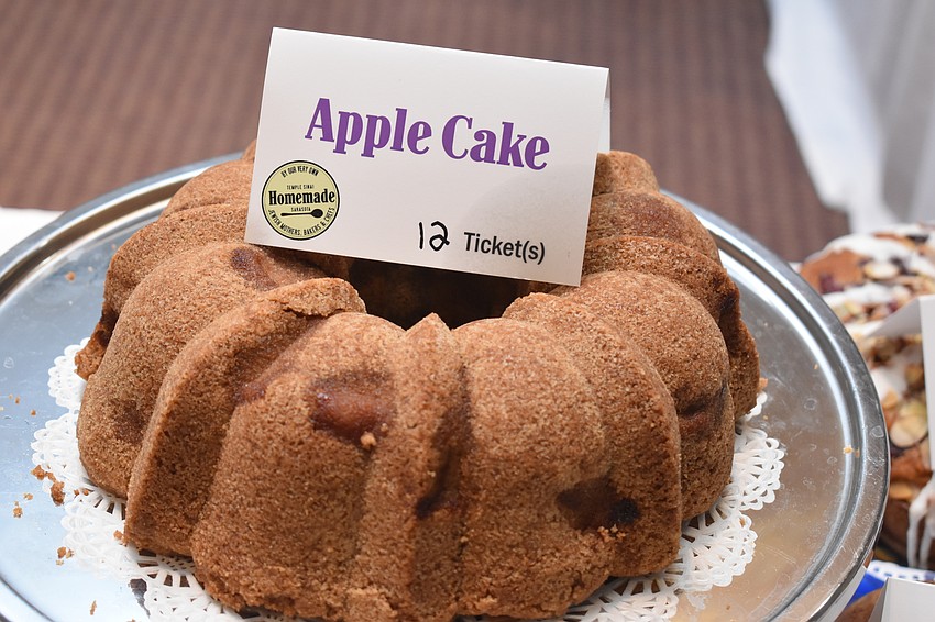 All the baked goods were homemade at the festival.