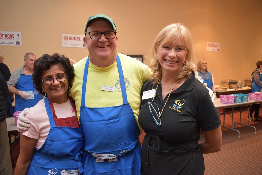 Varsha Stein, David Stein and Patty Glah