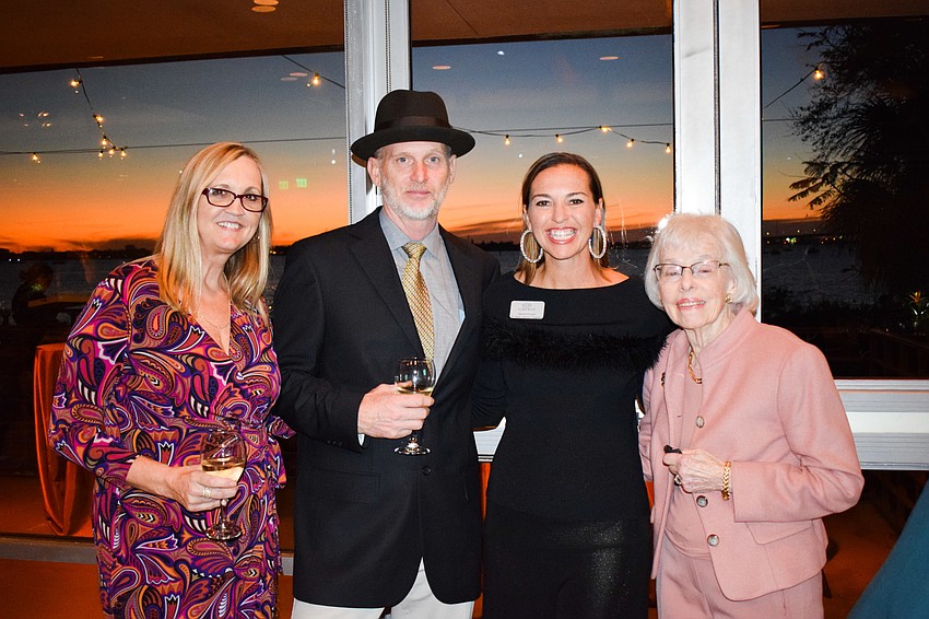 Kelly and Zach Brown, Jeannie Perales and Beverly Koski