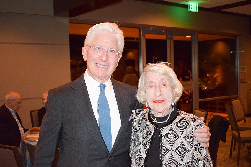 Special guest James Snyder and Sally Robinson