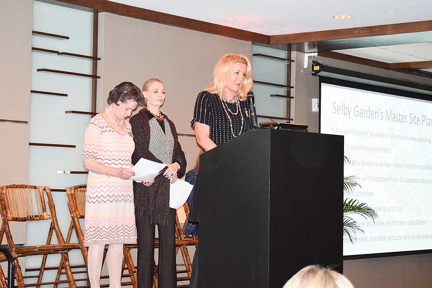 Selby Gardens announced Pauline Wamsler, Cornelia Matson and Jean Weidner Goldstein as the campaign co-chairwomen.