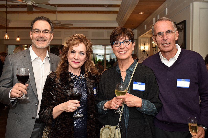 Ron and Joan Lazzaro and Tessa and Ian Robinson