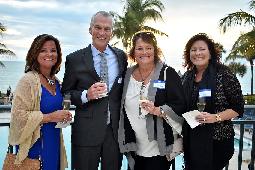 Kathy Kutz, Jim and Pam Harding and Colleen Pacifico