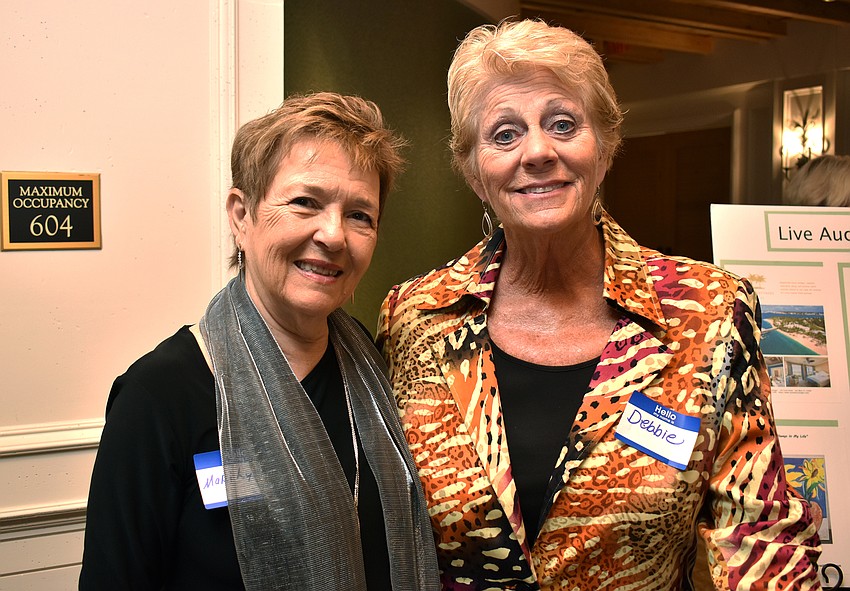 Marilynn Cheatham and Debbie Comer