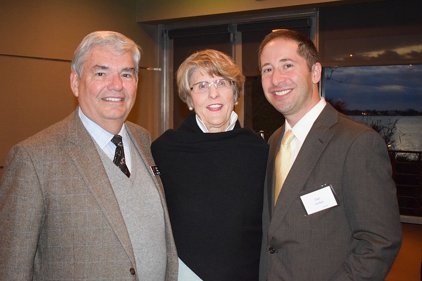 David and Pamela Steves with Concert Master Daniel Jordan