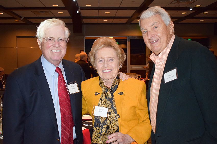 Glenn and Madolyn Dallas with Frank Folsom-Smith