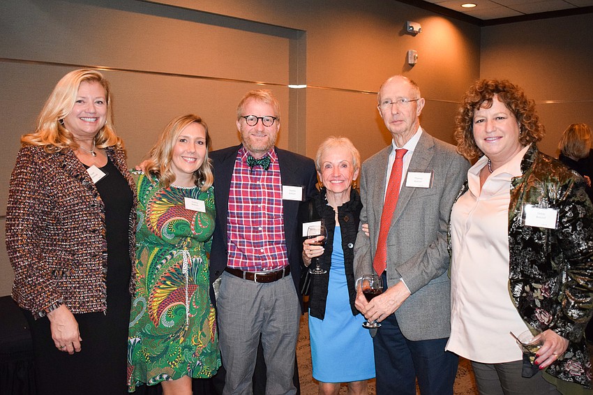 Susan Brennan with Shelley, Charles, Gwen and Thomas Watson and Debbi Breslof