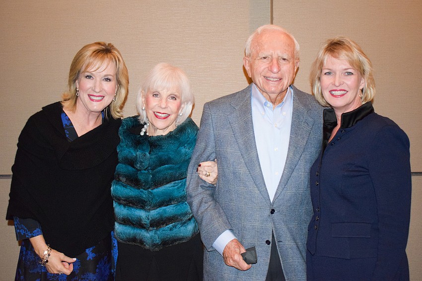 Teri A. Hansen, Margie and Chuck Barancik and Veronica Brady