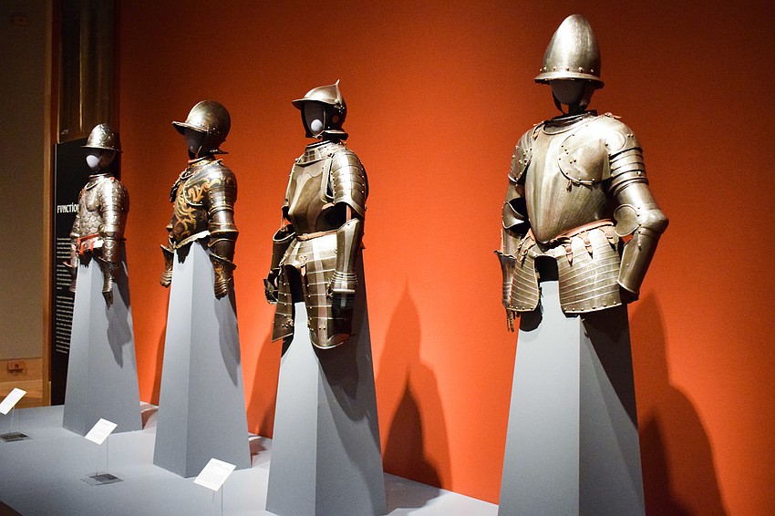 There are over 100 pieces in the exhibition.