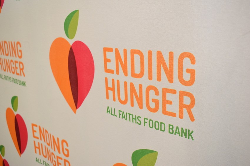 The brand of All Faith's symbolizes growth and the healthy fruits and vegetables it give to people in need.