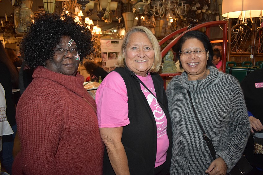 Estrelita Thompson, Shelley Rence and Mary McNeal