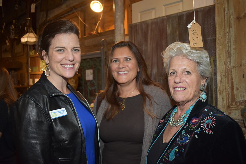 Kameron Hodgens, Gail Welch and Marlene Hauck