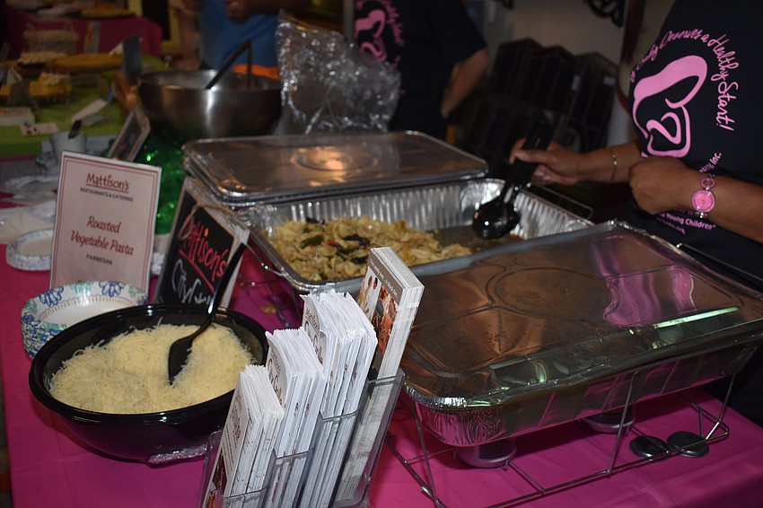 Mattison's Grille served up some pasta for event-goers.
