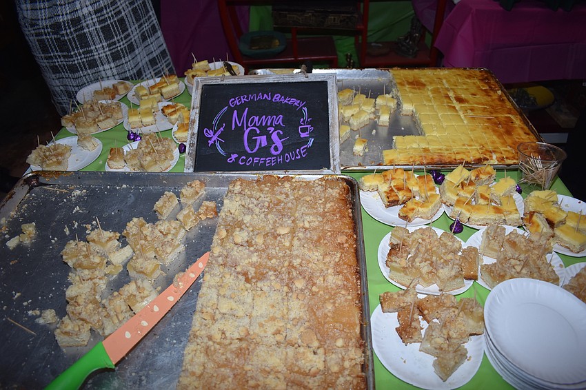 Mama G's German Bakery and Coffeehouse offered pastries for food fanatics.