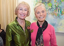 Chairwoman Joan Campo-Liga and Faith Goldman