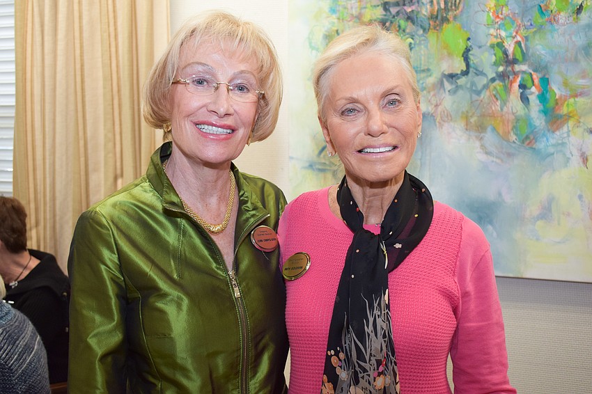 Chairwoman Joan Campo-Liga and Faith Goldman