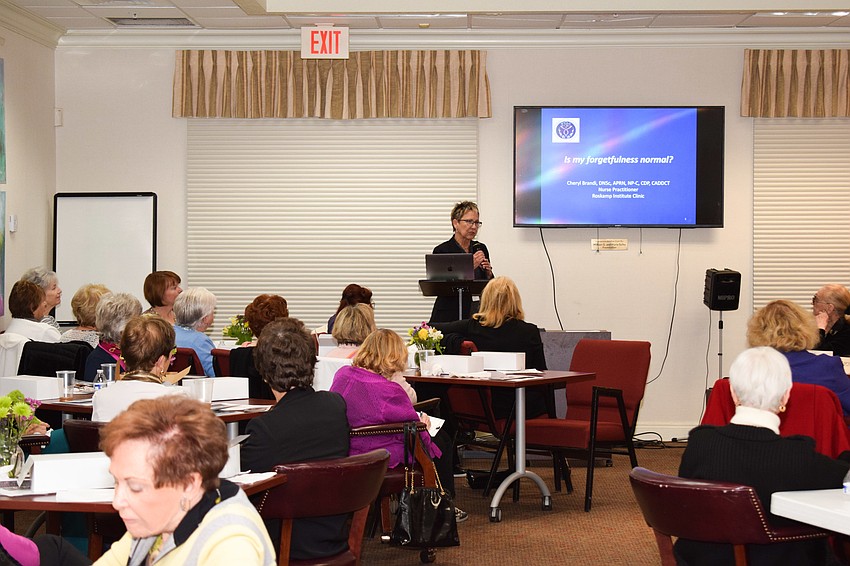 Dr. Cheryl Brandi is a nurse practitioner at the Roskamp Institute.