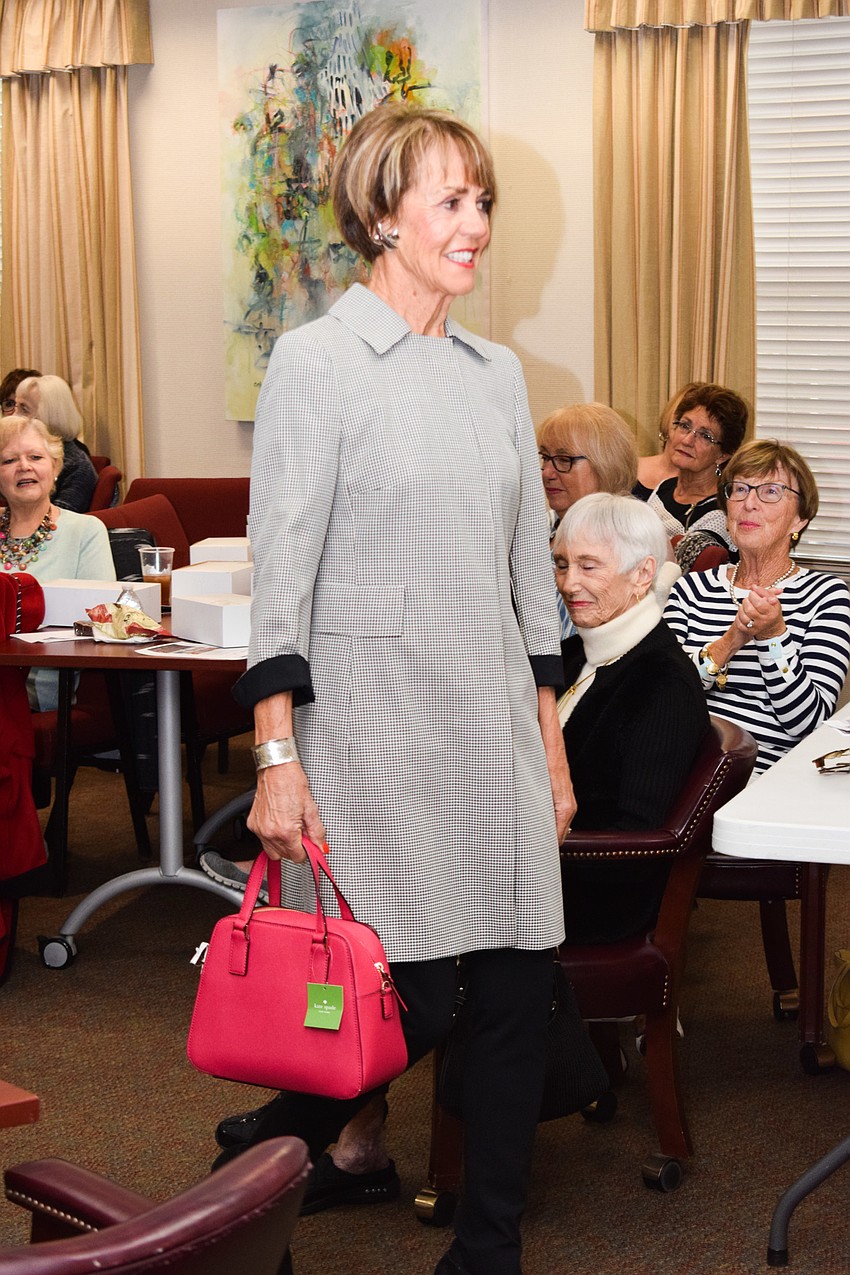 Jane Krombeen models her Designing Women Boutique outfit.