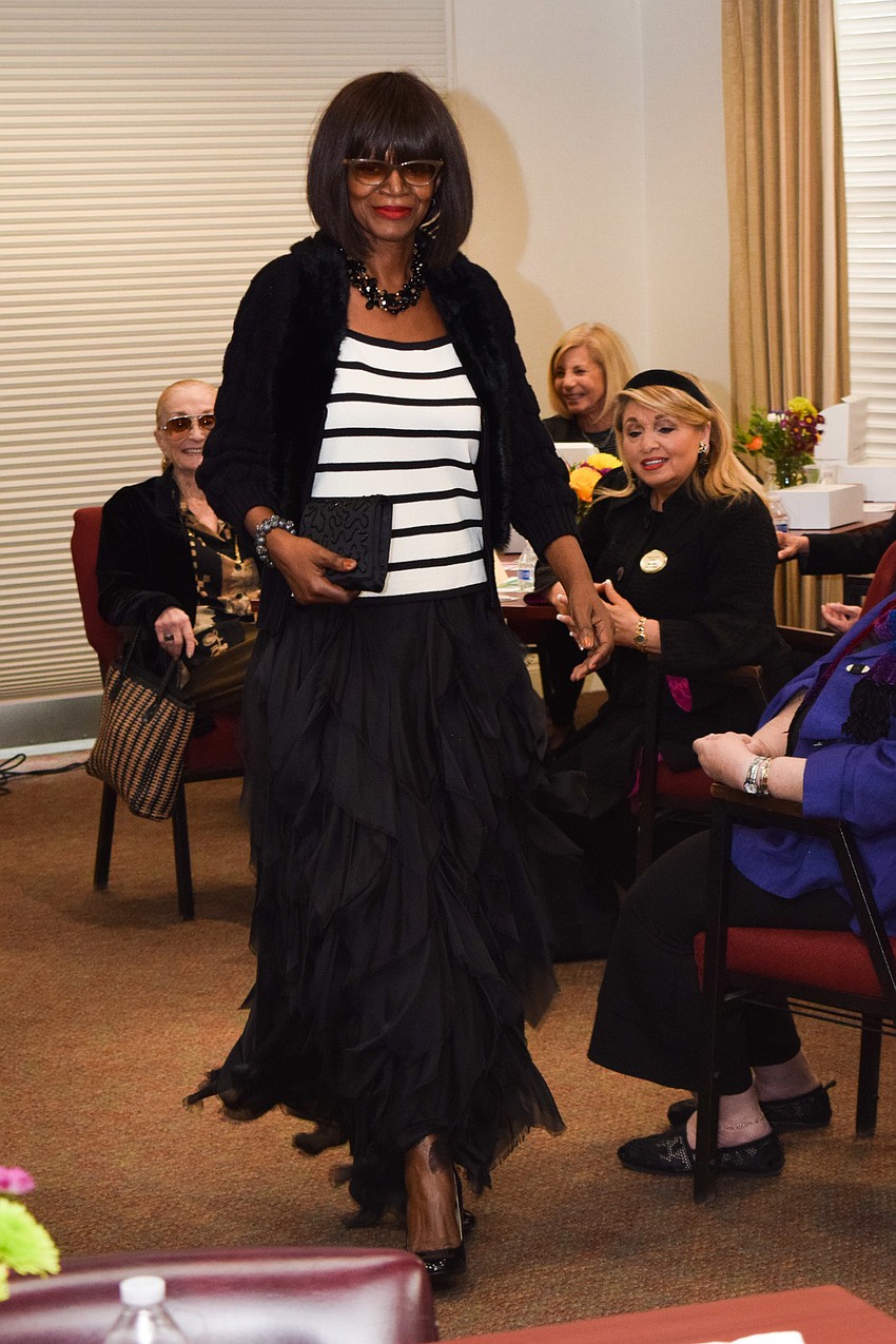 Barbara Williams models her Designing Women Boutique outfit.