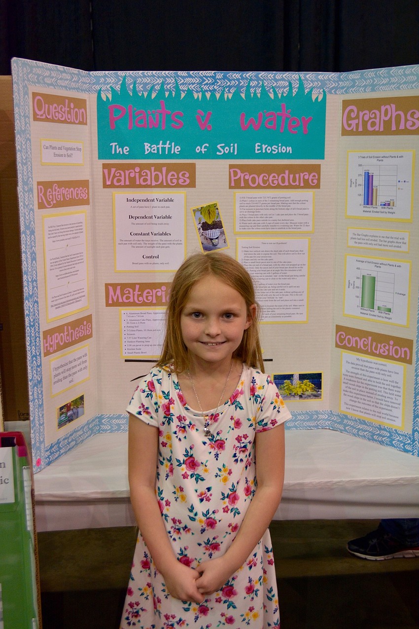 Aaleeyah Munoz is a third grade student from Atwater Elementary. She did her project on 