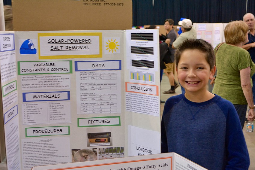 Fourth-grader Daniel Quevaedo attends Laurel Nokomis Elementary School and decided to do his project on 