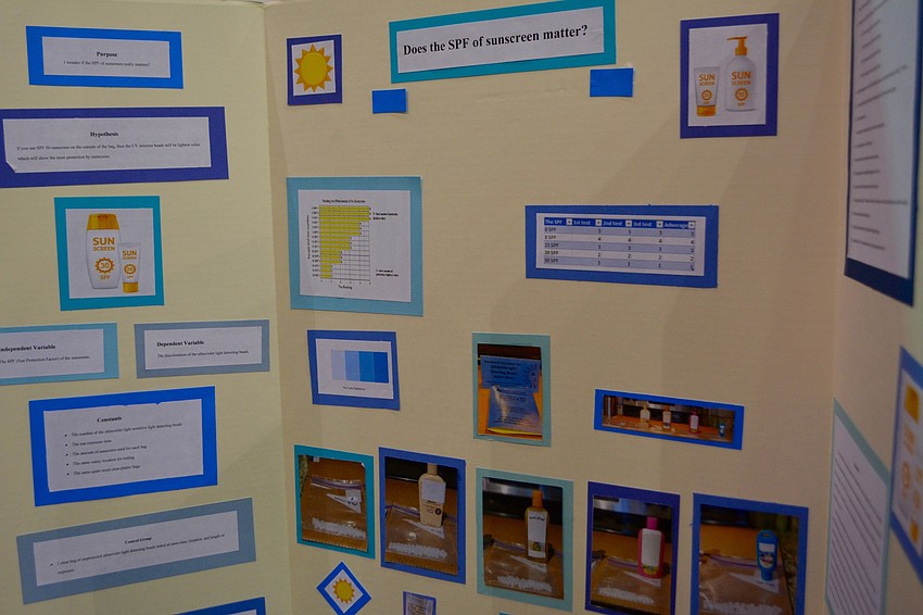 Hannah Gore, a sixth-grader from Woodland Middle School, decided to do her project on 