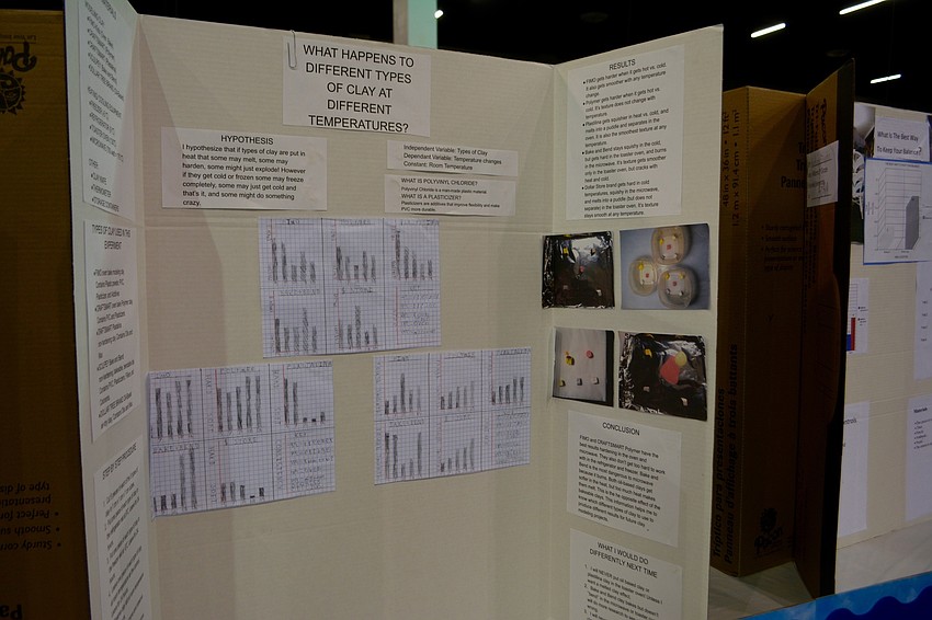 Fifth grade Hendrix Nunnery, who attends Fruitville Elementary and has an interest in pottery, completed his project on 