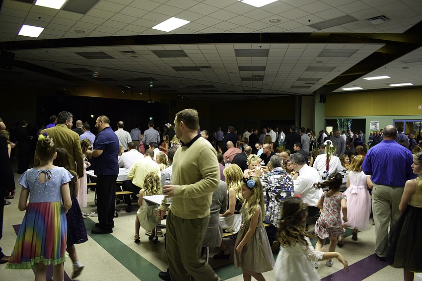 Approximately 400 people registered to attend the Sweetheart Dance, according to McNeal Elementary PTO President Susan Meyers.