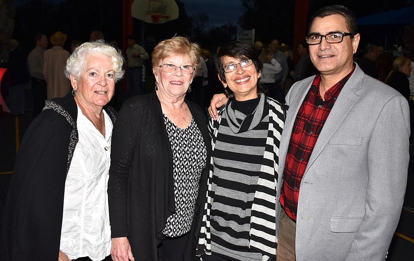 Janet Walsh, Rosemary Hurley, Vanessa Sueir and Jose Tase