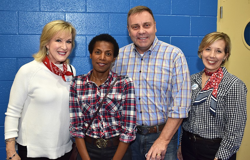 Teri Hansen, Regina Morris, John Annis and Wendy Deming