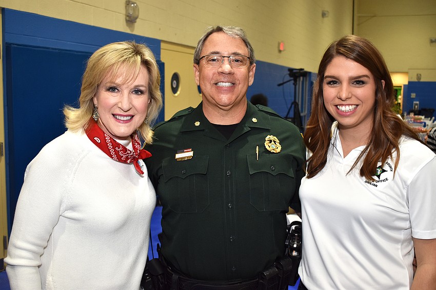 Teri Hansen, Major Paul Richard and Marissa Marchenol