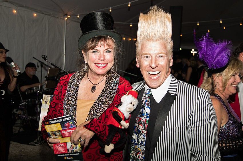 Cherie Gorenstein and Bello Nock
