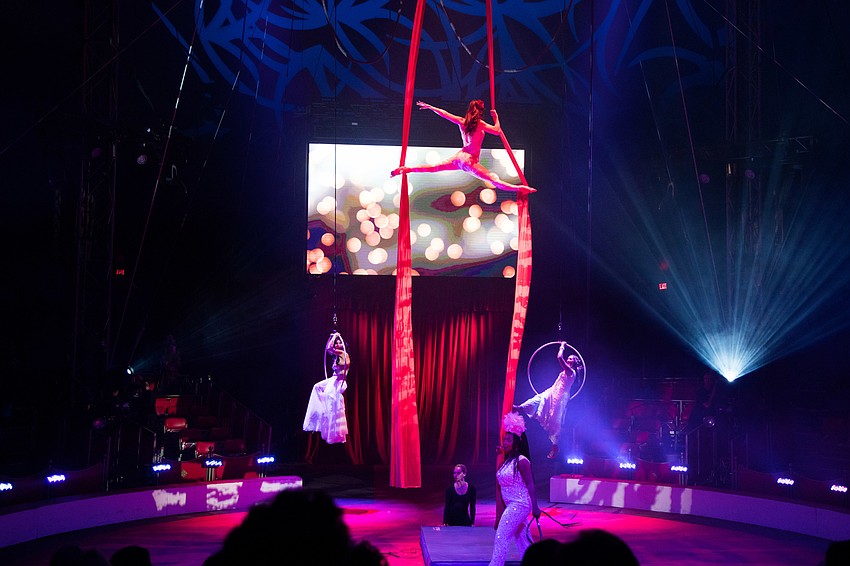 The Co-Chairwomen performed first.