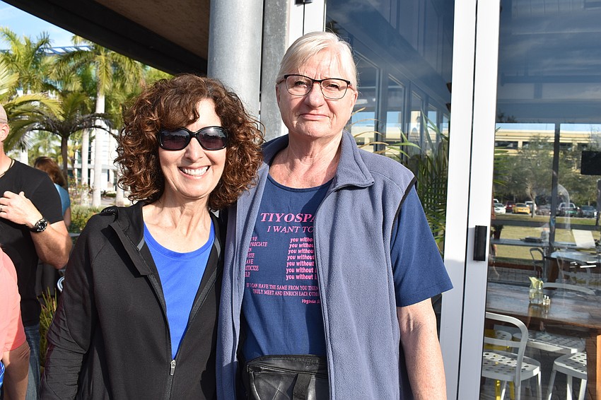 Marge Sewell and Barbara Von Papen