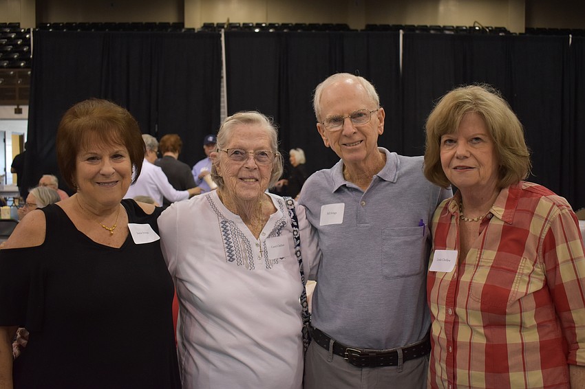 Jamie Ivings, Carol Chellew, Bill Ivings and Linda Chellew