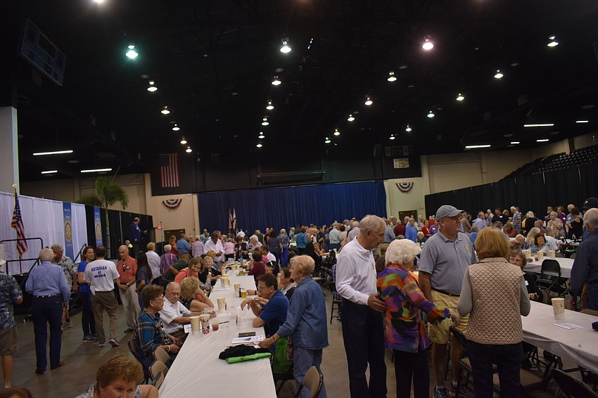 Almost 600 people came out to the Pioneer Picnic.