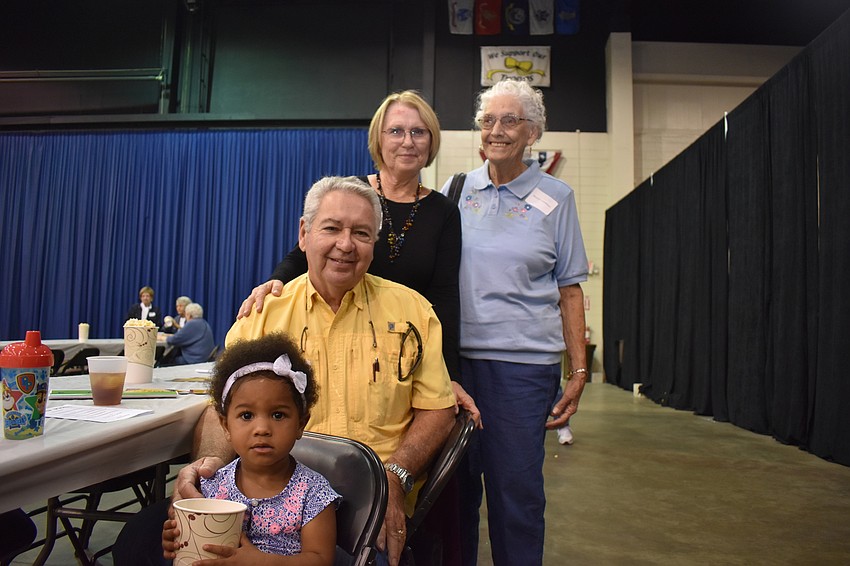 Keylani McDow, Nick Timpone, Debbie Timpone and Maxine Gentilman
