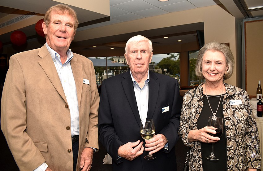 Peter Bruder and Guy and Muriel Boyle