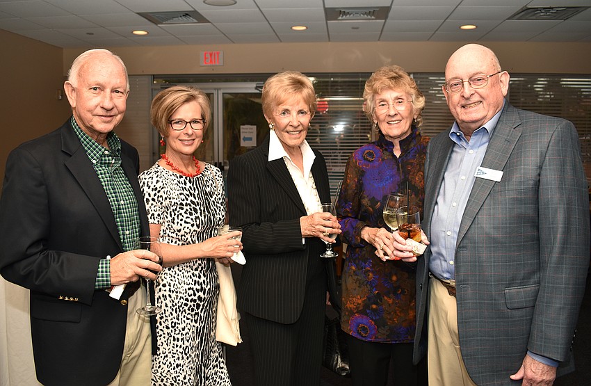 John and Laura Pether, Dorothea Morris and Dorothea and Larry Gibbs
