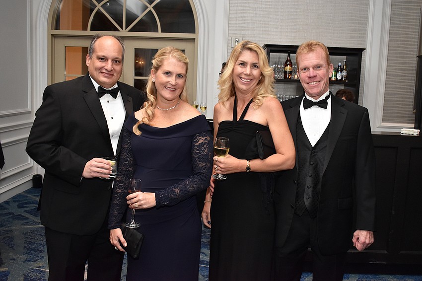 Jeff and Kathleen Troiano with Michelle and Tim Hornung