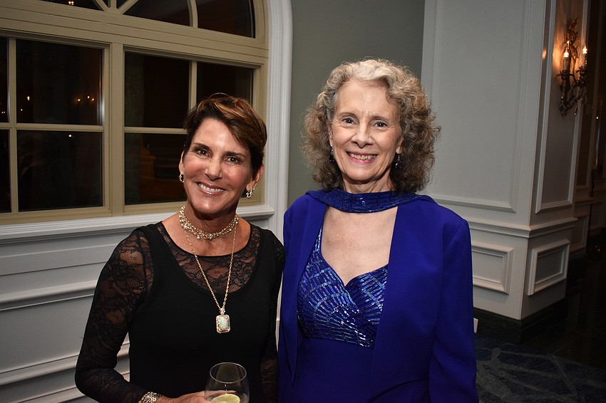 Audrey Robbins and Stephanie Sundine