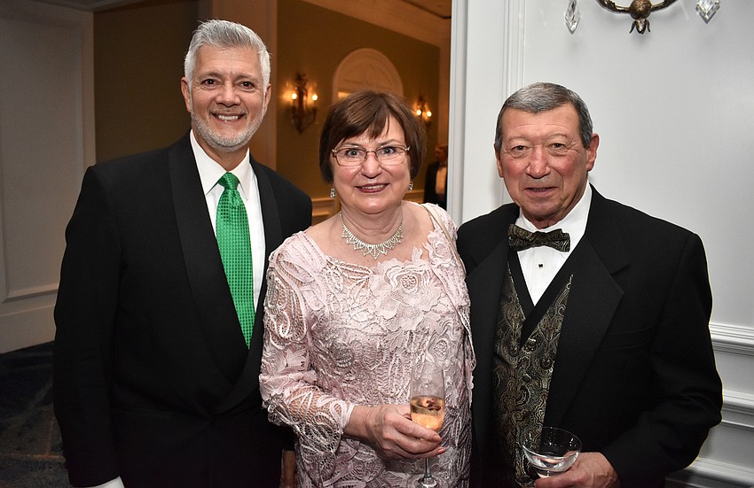 Ken Tarase, Ann Waller and Len Solimene