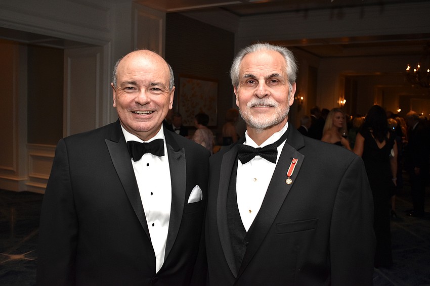 Executive Director Richard Russell and Maestro Victor DeRenzi