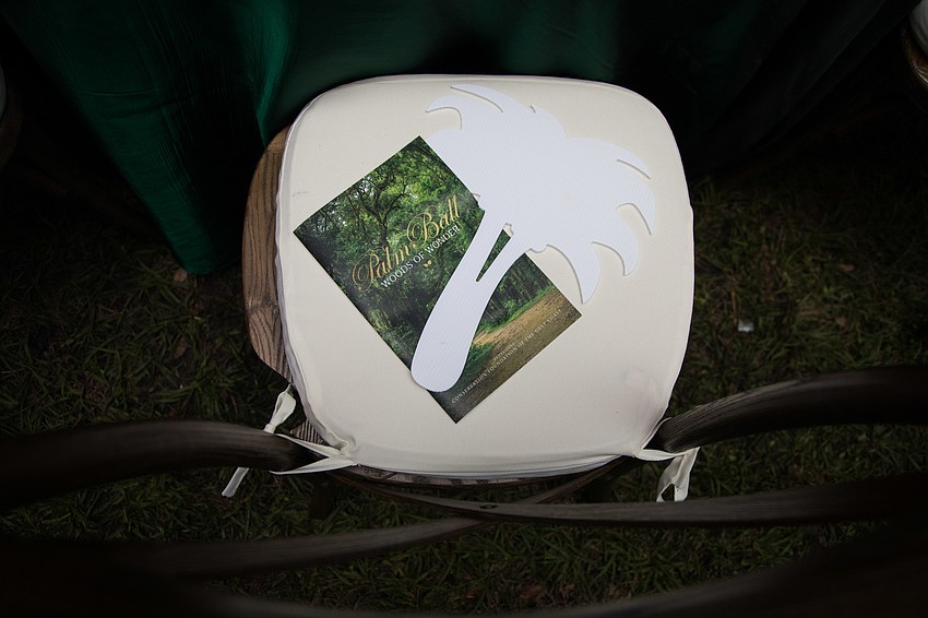 The paddle raise had a pledge item with each tier.