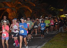 The racers got started at 6:30 a.m.