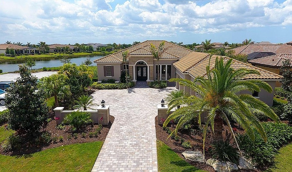 A home in Lake Club at 16432 Daysailor Trail recently sold for $1,327,500. Built in 2014, it has three bedrooms, three-and-a-half baths, a pool and 3,573 square feet of living area. It previously sold for $1,500,900 in 2015.